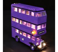 MENZAVA Kit d'éclairage LED Compatible avec Lego Aventure en Magicobus 76446 - Jeu de lumière LED pour Modèle de Blocs de Construction (Modèle Non Inclus)