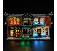 MENZAVA Kit d'éclairage LED Compatible avec Lego Book Nook : Sherlock Holmes Icons 10351 - Jeu de lumière LED pour Modèle de Blocs de Construction (Modèle Non Inclus)