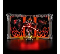 MENZAVA Kit d'éclairage LED Compatible avec Lego Le Seigneur des Anneaux Book Nook du Balrog Icons 10367 - Jeu de lumière LED pour Modèle de Blocs de Construction (Modèle Non Inclus)