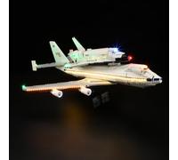 MENZAVA Kit d'éclairage LED Compatible avec Lego Le Shuttle Carrier Aircraft Icons 10360 - Jeu de lumière LED pour Modèle de Blocs de Construction (Modèle Non Inclus)