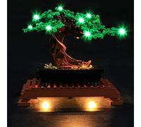 MENZAVA Kit d'éclairage LED Compatible avec Lego (Vert) 10281 Bonsaï CreatorExpert - Jeu de lumière pour Modèle de Blocs de Construction (Modèle Non Inclus)