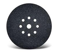 MENZER Black Disques abrasifs 225 mm, 9 trous (Lot 10) G16 | p. Ponceuses à plâtre, Carbure de silicium, support auto-agrippant