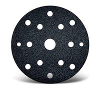 MENZER Black Disques abrasifs auto-agrippants, 150 mm, 15 trous, p. Ponceuses excentriques, Carbure de silicium (Lot de 25) G36
