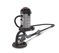MENZER Dustfree Système de Ponçage LHS 225 VARIO + VCM 330 | pour la Construction à sec, Ponceuse Girafe, Aspirateur Industriel Eau et Poussière