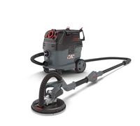 MENZER Dustfree Système de Ponçage LHS 225 VARIO + VCM 530 PRO | pour la Construction à sec, Ponceuse Girafe, Aspirateur Industriel Eau et Poussière