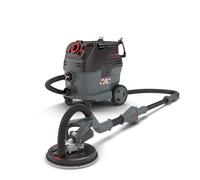 MENZER Dustfree Système de Ponçage LHS 225 + VCM 530 PRO | pour la Construction à sec, Ponceuse Girafe, Aspirateur Industriel Eau et Poussière