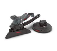 MENZER Ponceuse à Plâtre TSW 225 + Kit d’Abrasifs Ultranet Inclus | avec Système de Tête Interchangeable