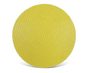MENZER Ultrapad Disques abrasifs auto-agrippants, 150 mm, p. Ponceuses excentriques, Corindon supérieur blanc (Lot de 25) G180
