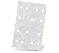MENZER White Feuilles abrasives 133 x 80 mm, 14 trous (Lot 50) G320
