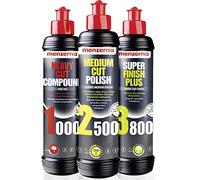 Menzerna 250 ml : Heavy Cut Compound 1000 & Medium Cut Polish 2500 & Super Finish 3800 250 ml