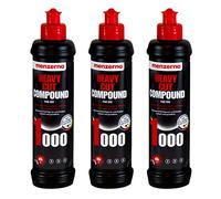 menzerna - Heavy Cut Compound 1000 - Lot de 3 pâtes à polir - 250 ml