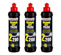 Menzerna Medium Cut Polish 2200 Lot de 3 pots de pâte abrasive 250 ml