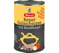 Menzi Kessel Soupe de goulasch au bœuf hongroise 4200g 6er Pack