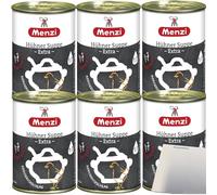Menzi Lot de 6 boîtes de soupe au poulet extra concentrées 1:7 (6 x 400 ml) + bloc usy