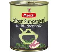 Menzi Marmite de pois au lard fumé, 800g