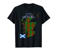 Menzies Scottish Clan Tartan Scotland T-Shirt