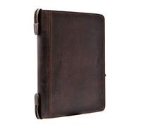 Menzo A4 Porte-Documents en Cuir (Marrone)