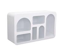 MENZZO Buffet Navalor L130cm design arches style troglodyte Blanc