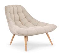 Menzzo Fauteuil Danios Tissu Beige 89271beigefabric