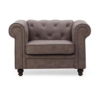 Grand fauteuil Chesterfield Vintage