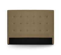 Menzzo HB160 Contemporain Luxor Tête de Lit Bois Taupe 8 x 170 x 122 cm