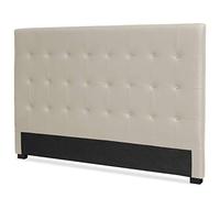 Menzzo HB180 Contemporain Luxor Tête de Lit Bois Beige 8 x 190 x 122 cm