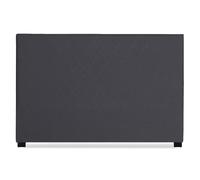 Menzzo Tête de Lit 180 cm Diam - Tissu Gris Foncé, Design Moderne & Élégant pour Lit King Size ou Double XL