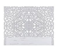 MENZZO Tête de lit Serena 180cm Bois Blanc - Bois L180 x P3,5 x H140 cm
