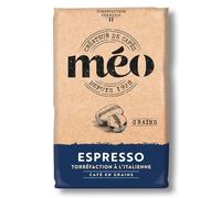 MEO - Café en Grains Espresso Torréfaction à l'italienne Corsé | Saveurs intenses et onctueuses | Pour un café gourmand à la maison | le paquet de 1kg | LOT DE 3