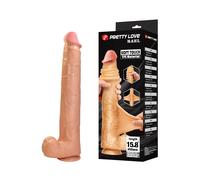 MEO® KingSize™ - Gode réaliste XXL de 40 cm avec ventouse