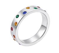 MEO® PrismCrown™ - Cockring de luxe avec cristaux colorés - Taille - 40 mm