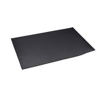 Meokro Demi-tapis de cheminée ignifuge de 99,1 x 119,4 cm, tapis de foyer ignifuge avec coton ignifuge, tapis de foyer pour poêle à bois, protège le sol des étincelles
