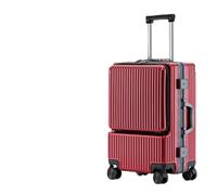 Meoky Valise de Voyage PC Rigide avec Compartiment pour Ordinateur Portable, Bagage à Main, Serrure à 3 Chiffres, TSA, Léger ,4,24in