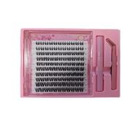 MeoMagic 10 rangées-120 pc Kit d'Extensions de Cils avec Pinces & Colle -F14