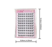 MeoMagic 10 rangées - 120 pièces Extensions de cils prédécoupées - WM13