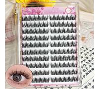 MeoMagic Extensions de cils classique (sans colle ni pinces à épiler) - 10 lignes - F25