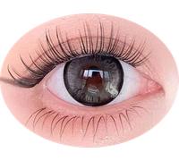 MeoMagic Kit de extensions de cils 10 rangées - 120 pièces avec pince et colle - F61