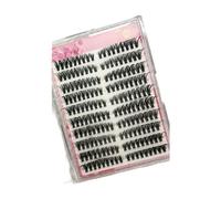 MeoMagic Kit de extensions de cils 10 rangées - 120 pièces avec pince et colle - WM20