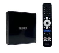 MEon1 TV Box Android 14.0 Amlogic S905X5M 2 Go RAM 32 Go ROM WiFi6 Ethernet 100M USB 2.0 BT5.2 Prise en Charge AV1 VP9 H.265 4K HDR