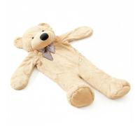 Meooeck Housse d'ours en peluche non remplie grandeur nature - Manteau d'animal - Cadeau pour bricolage avec petite amie, Noël, Saint-Valentin (160 cm)