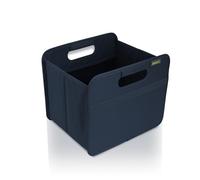 meori A100111 Petite boîte pliable en forme de S avec poignées Idéal pour le rangement polyvalent Charge maximale 30 kg 32 x 26,5 x 27,5 cm