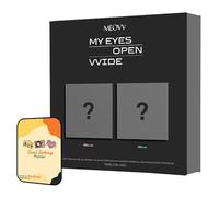 MEOVV MY EYES OPEN VVIDE Album [GRILL ver.]+Pre Order Benefits+BolsVos Exclusive K-POP Inspired Digital Merches