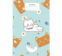 Meow and Relax Notebook: Add a splash of cuteness to your notes.This kitty is here to keep you company.