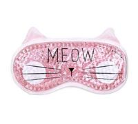 Legami - Chill Out, Masque Gel pour Œillets 19,5 x 11 (H MAX) cm, en PVC et Polyester, Thema Kitty, Masque réutilisable, Élastique ajustable, parfaite Fit et Effet chaud