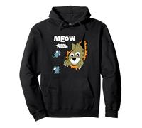 Meow Finding Mouse, Cats & Mice Illustration Graphic Designs Sweat à Capuche