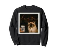 Meow Lite Chat de Soirée - Stupid Brainrot Humor Gen Z Sweatshirt