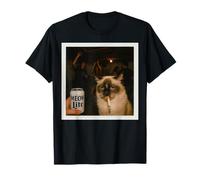 Meow Lite Chat de Soirée - Stupid Brainrot Humor Gen Z T-Shirt