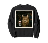 Meow Lite Chat de Soirée - Stupid Brainrot Humor Sweatshirt