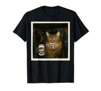 Meow Lite Chat de Soirée - Stupid Brainrot Humor T-Shirt