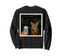 Meow Lite Chat Fête Humour Brainrot Stupide Sweatshirt